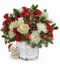 Send a Hug Bear Buddy Bouquet from Flowers by Ramon of Lawton, OK